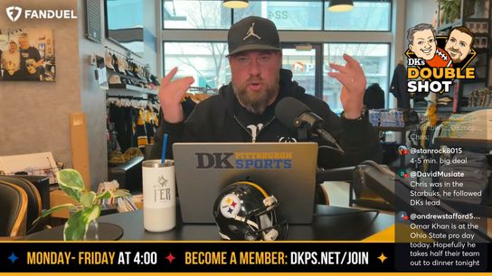 DK's Double Shot of Steelers: The real deal? taken in Downtown